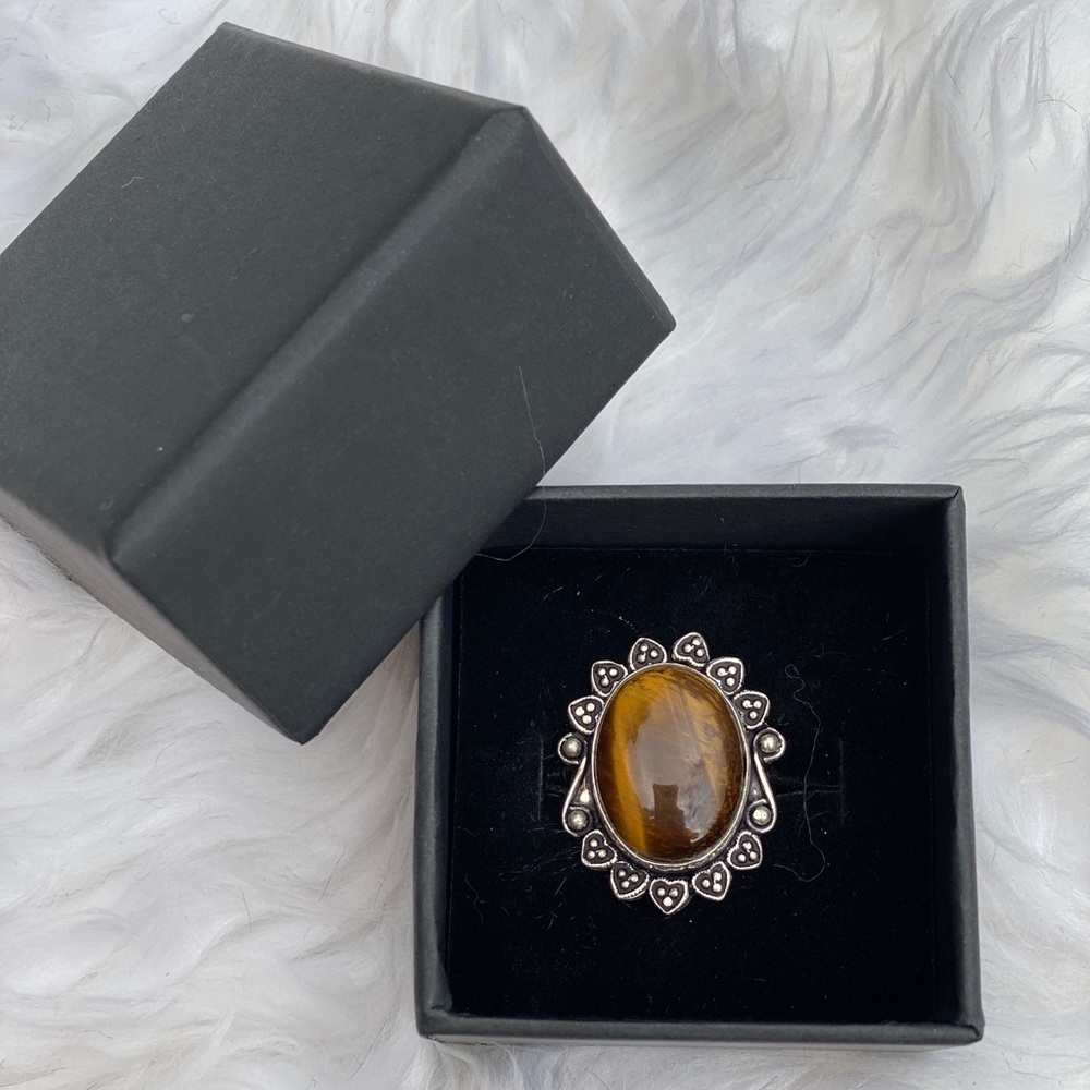 Tiger Eye Ring